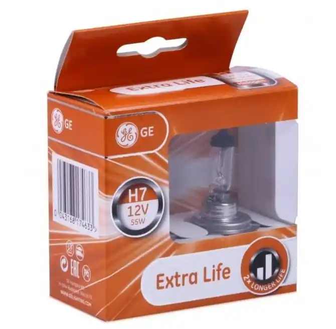 Odeslání Ihned Žárovky H7 GE Extra Life (sada 2 ks)