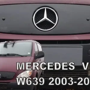 Finální Výprodej Zimní clona Mercedes Benz Vito II (2003 - 2010) na masku chladiče - Heko