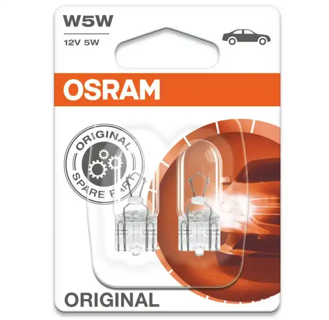 Koupit Online Žárovky W5W T10 OSRAM ORIGINAL, 2 ks