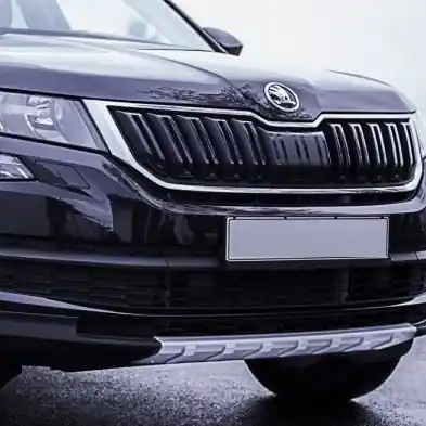 Difuzor předního nárazníku Škoda Kodiaq I (2016 - 2021) stříbrný MILOTEC Dokud Zásoby Vydrží