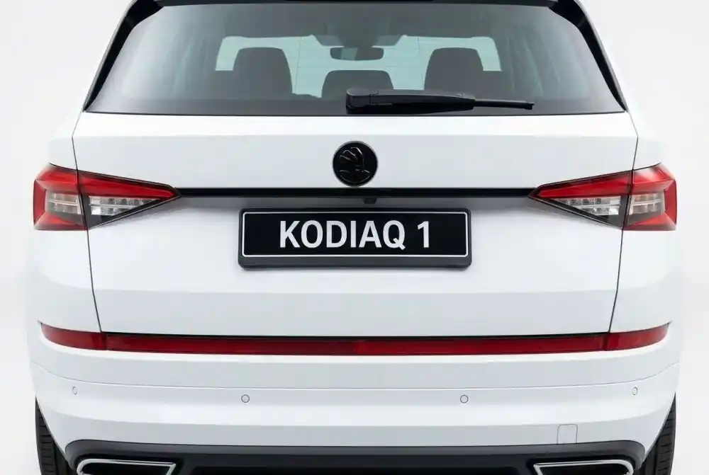 Hit Sezóny Lišta mezi zadní světla Škoda Kodiaq I (2016 - 2024) černá MILOTEC