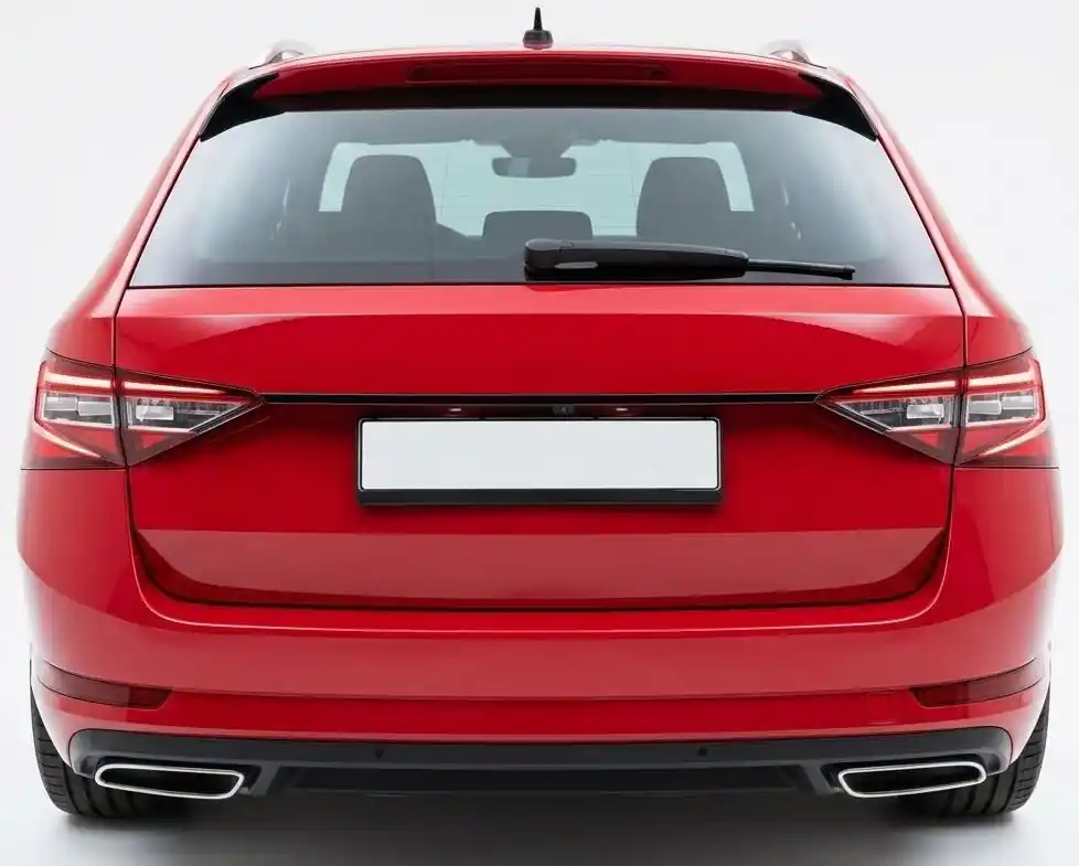 Kup Teď Lišta mezi zadní světla Škoda Superb III Combi (2015 - 2024) černá MILOTEC