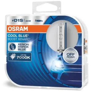 Xenonové výbojky D1S OSRAM Cool Blue Boost 7000K° (DUO BOX 2 ks) Výprodej