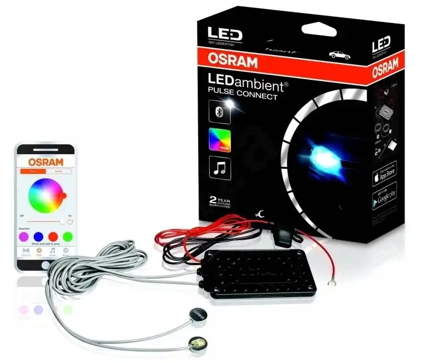 Sada Osram LEDambient PULSE CONNECT pro zabarvení světlometů nebo interiéru Akční Cena