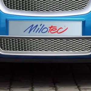 Sportovní nerezová mřížka do nárazníku Škoda Fabia II (2006 - 2010) - Milotec Omezená Nabídka