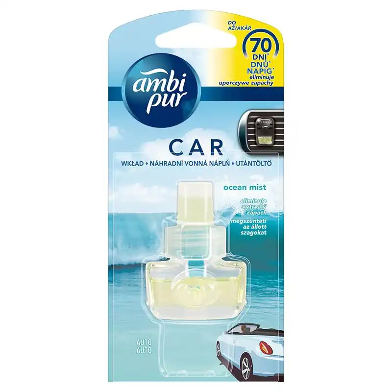 Sleva Náhradní vůně - náplň Ambi Pur Car - Ocean Mist