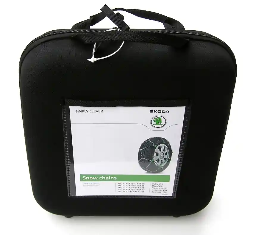 Expresní Doručení Originální sněhové řetězy Škoda Roomster (2006 - 2015) pro pneumatiky R14 - R15 - 000091387AM