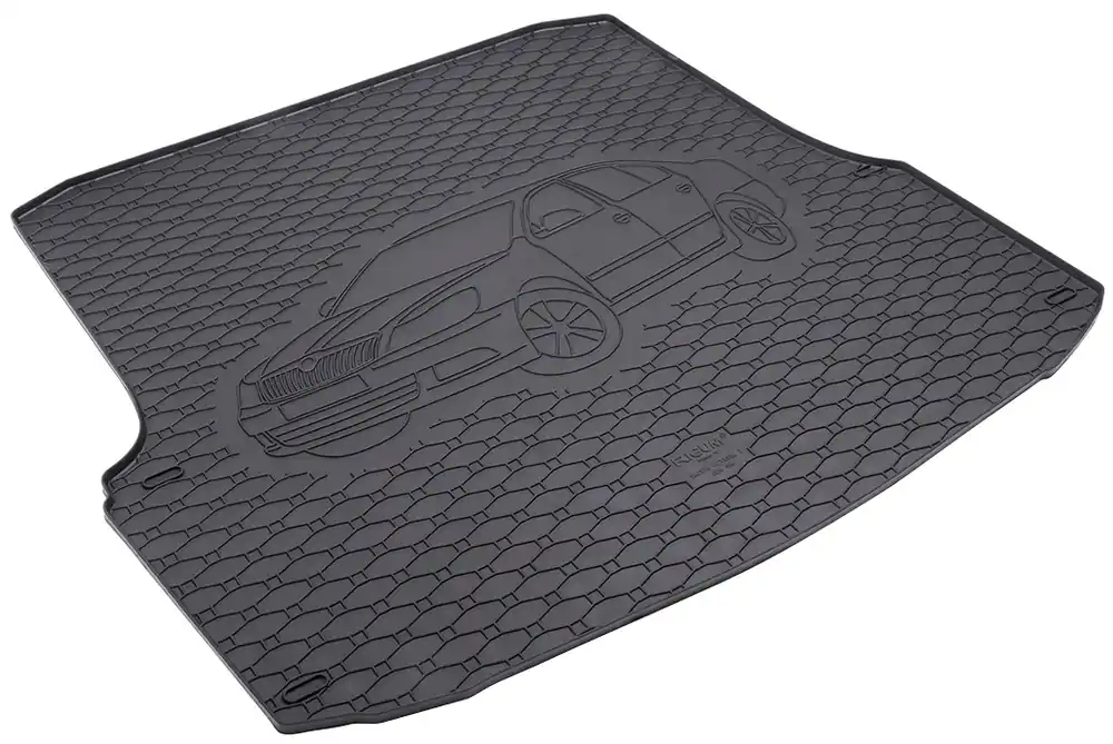 Časově Omezené Gumová vana do kufru Škoda Octavia II Liftback (2004 - 2013) se siluetou vozu - Rigum