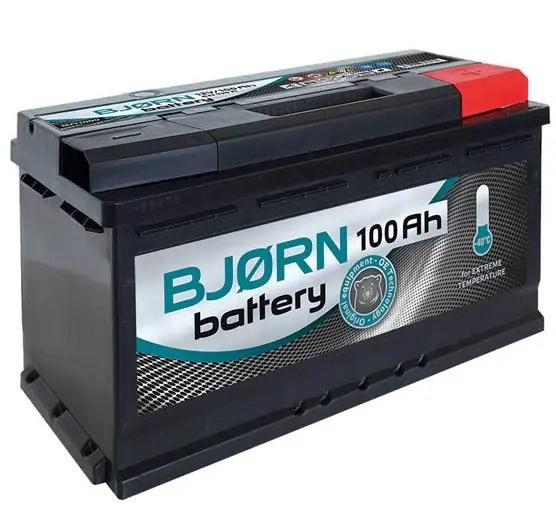 Autobaterie BJORN 100 Ah 12V (920 A EN) s magickým okem - model BA1000 Hit Sezóny