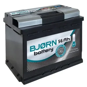 Autobaterie BJORN 56 Ah 12V (580 A EN) s magickým okem - model BA0560 Cenově Výhodný