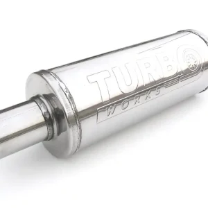 Aktuální Nerezový rezonátor, středový tlumič TURBOWORKS, průměr 55 mm