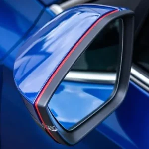 Super Cena Designové červené lišty zpětných zrcátek Škoda Octavia III (2012 - 2020) - MILOTEC