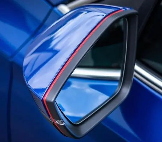 Super Cena Designové červené lišty zpětných zrcátek Škoda Octavia III (2012 - 2020) - MILOTEC