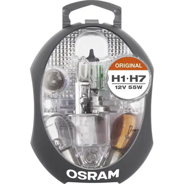 Novinka Servisní krabička OSRAM s auto žárovkou H7 + H1 Original OEM
