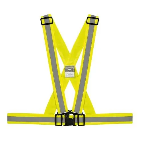 Vysoce Kvalitní Reflexní pásková vesta LAMPA X-BELT ve stylu V, EN13356
