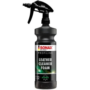 Pěnový čistič na barvené hladké kůže LEATHER CLEANER FOAM - Sonax Profiline (1000 ml) Dokud Zásoby Vydrží
