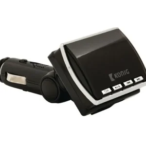 Cenově Výhodný FM MP3 modulátor - transmitter Konig CSFMTRANS100BL