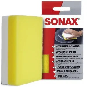 Aplikační houbička k nanášení leštěnky na lak Sonax Značkový