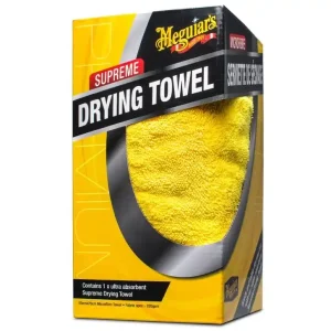 Extra hustý a savý sušicí ručník z mikrovlákna 76x55 cm Meguiars Supreme Drying Towel 920 g/m2 Vysoce Kvalitní
