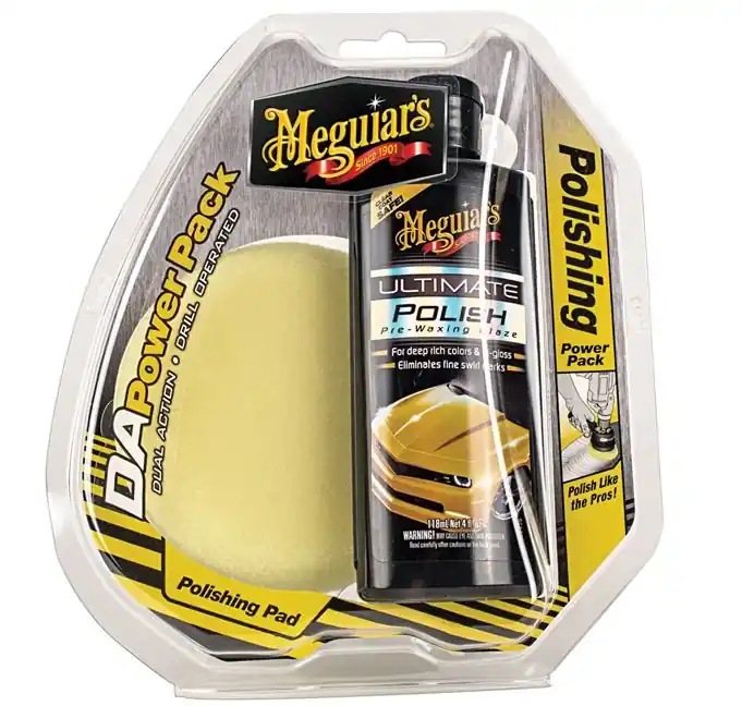 Leštící kotouč a leštěnka pro DA Power System - Meguiars DA Power Pack Polish Značkový