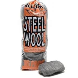 Výhodná Nabídka Ocelová vlna pro leštění kovů ALLSTAR Extra Fine Steel Wool, extra jemná, 16 ks