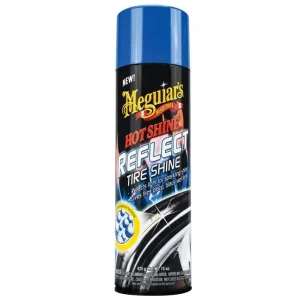 Objednat Nyní Lesk na pneumatiky MEGUIARS Hot Shine Reflect Tire Shine, unikátní třpytivý lesk, 425 ml