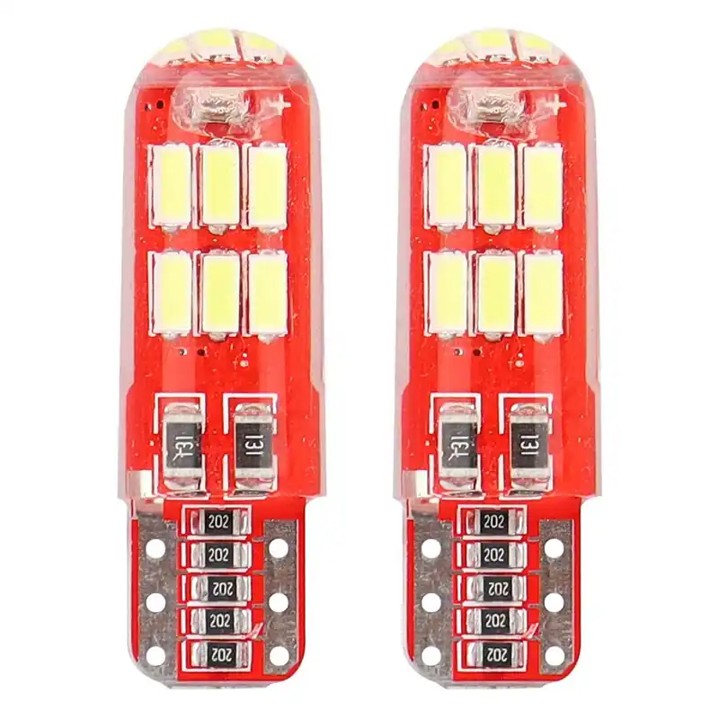 LED žárovky W5W T10 AMIO CAN-BUS 15 SMD LED, GEL, bílé 6000K, 2 ks Oblíbený