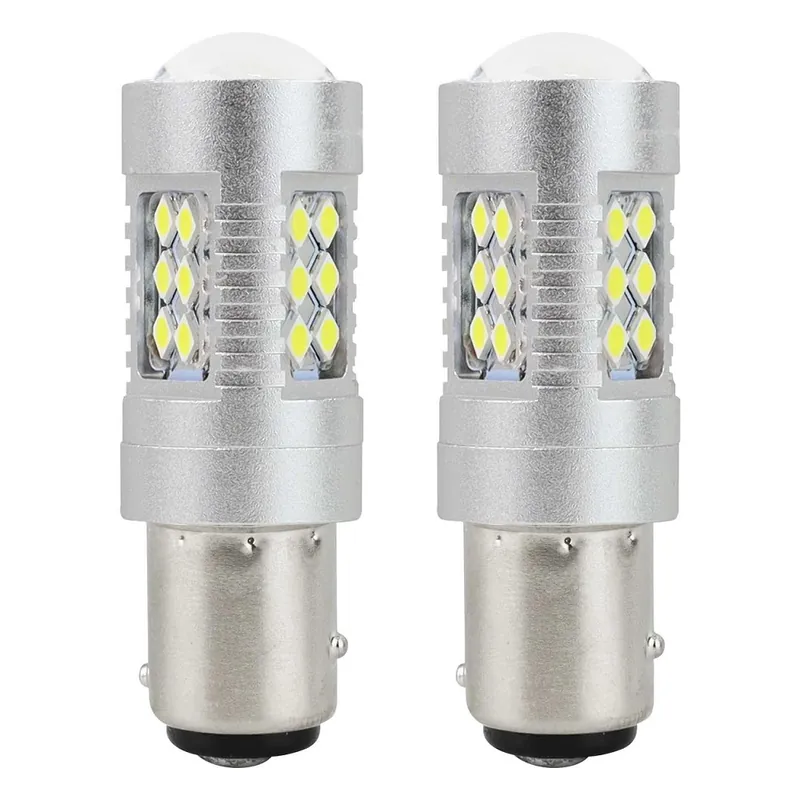 Aktuální CAN-BUS LED žárovky BAY15D P21/5W 24 SMD LED 3030 bílé, AMIO, 2 ks
