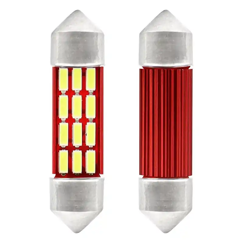CAN-BUS LED sufitové žárovky 12 LED, 36 mm, bílé AMIO Nakupujte Hned