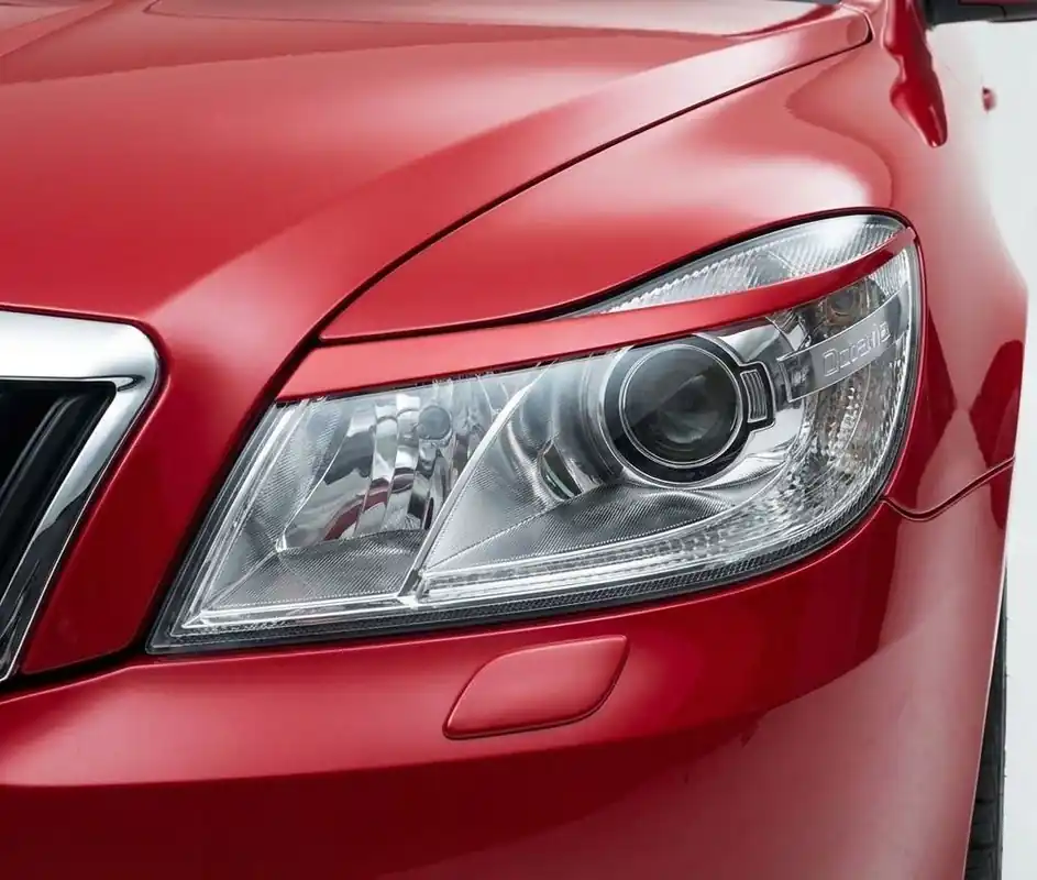 Mračítka na přední světla Škoda Octavia II Facelift (2008 - 2013) černé Autostyl Janko Bezpečná Platba