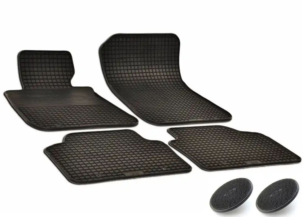 Cenově Výhodný Gumové koberce BMW 3 E90 E91 (2004 - 2012) s fixací suchý zip Flauschpad GUZU