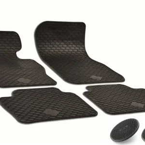 Gumové koberce BMW 3 F30 F31 (2011 - 2019) s fixací suchý zip Flauschpad GUZU Super Cena