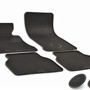 Gumové koberce BMW 5 E60 E61 (2003 - 2010) s fixací suchý zip Flauschpad GUZU Dokud Zásoby Vydrží