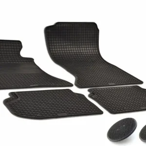 Gumové koberce BMW 5 F10 F11 (2010 - 2017) s fixací suchý zip Flauschpad GUZU Výhodná Nabídka