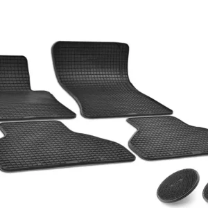 Gumové koberce BMW X5 E70 (2006 - 2013) s fixací suchý zip Flauschpad GUZU Přímo Od Výrobce