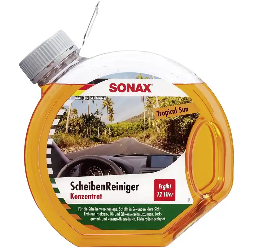 Přímo Od Výrobce Letní kapalina do ostřikovačů Sonax s vůní Tropical Sun - koncentrát 1 3 - 3 litry