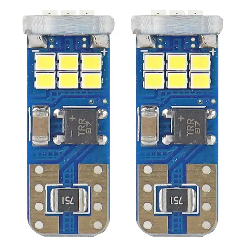 LED žárovky W5W T10 AMIO CAN-BUS 18 SMD LED UltraBright, bílé 6000K, 2 ks Poslední Šance