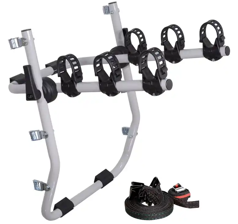 Ověřený Nosič kol na zadní dveře COMPASS TRIPLE pro 3 kola