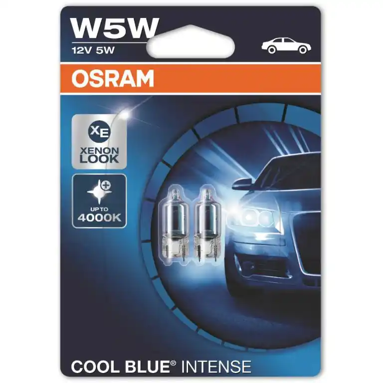Pouze Dnes Žárovky W5W T10 Osram Cool Blue Intense (2 ks)