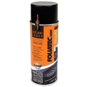 Černá lesklá barva na kůži a koženku FOLIATEC Seat & Leather 2403, 400 ml Rychlé Dodání