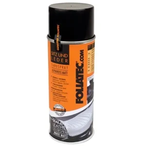Must-Have Bílá matná barva na kůži a koženku FOLIATEC Seat & Leather 2401, 400 ml