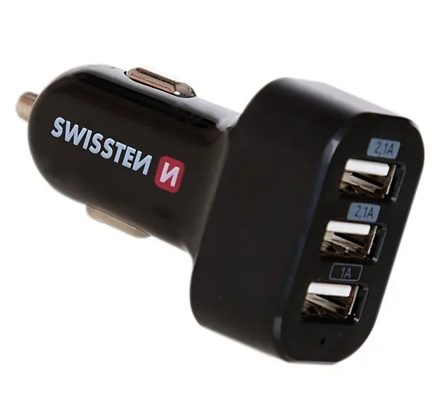 USB nabíječka do auta SWISSTEN 12/24V 5200 mA Super Cena