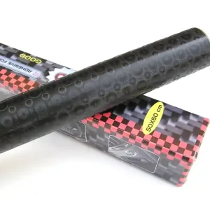Interiérová černá fólie (60 x 50 cm) - 3D kruhové obtisky - 4CAR Hit Sezóny