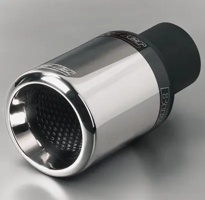 Nerezová kulatá koncovka výfuku Buzzer ZZ80X Finální Výprodej