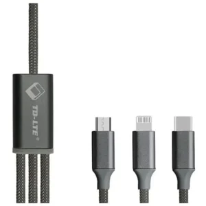 Nabíjecí USB kabel pro Apple 8 pin / micro USB / micro USB Type-C - TD-LTE Pouze Dnes