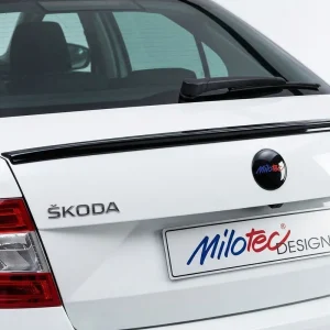 Nakupujte Hned Zadní spoiler kufru Škoda Octavia III Liftback (2012 - 2017) černý lesklý MILOTEC