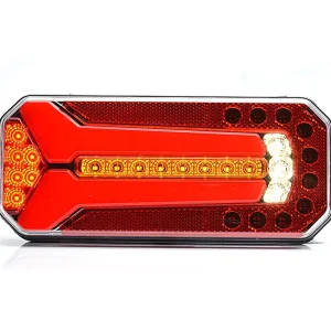 Vysoce Kvalitní LED sdružené zadní světlo s 5 funkcemi levé / pravé, model W150 1103L/P WAS