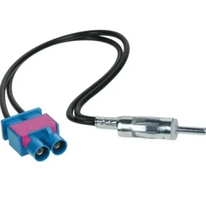 Must-Have Antenní adaptér dvojitá fakra DIN pro vozy Škoda, Audi, VW, Seat - AA790 FD