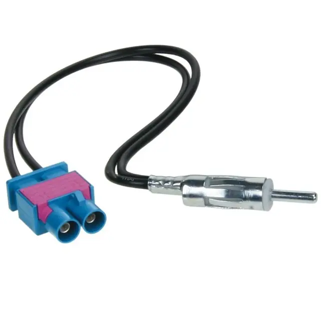 Must-Have Antenní adaptér dvojitá fakra DIN pro vozy Škoda, Audi, VW, Seat - AA790 FD