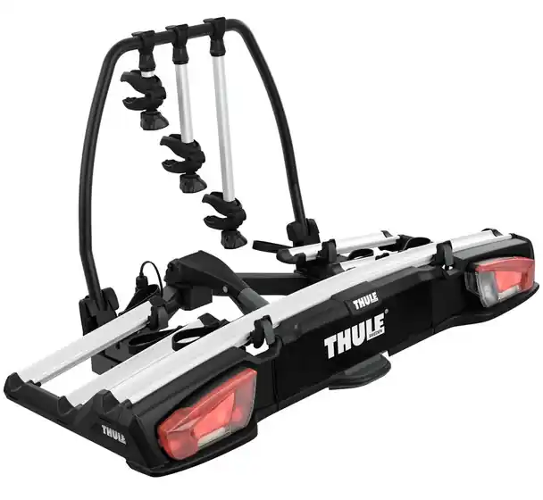 Nosič kol na tažné zařízení THULE VeloSpace XT 3 (pro 3 kola) zesílený i pro elektrokola Akční Cena